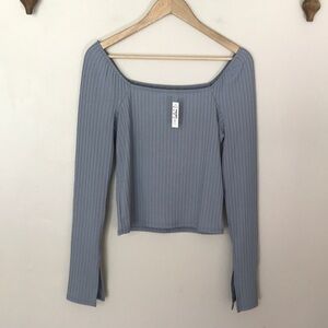 NEW Madewell Long Sleeve Top. Large